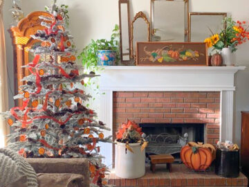 shopatblu Fall Christmas Tree natural elements