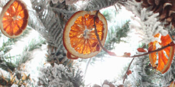 shopatblu diy orange slice ornament decor