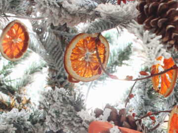 shopatblu diy orange slice ornament decor