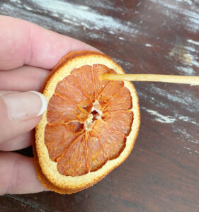 shopatblu diy orange slice ornament create