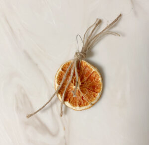 shopatblu diy orange slice ornament twine
