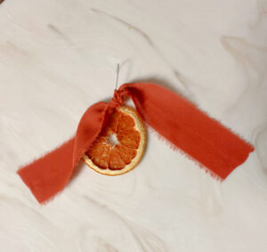 shopatblu diy orange slice ornament ribbon