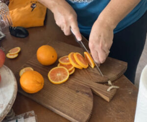 shopatblu diy orange slice ornament cutting