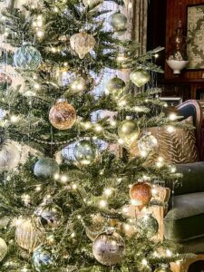 shopatblu king of christmas flock tree at home with kristy