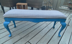 shopatblu diy upcycled piano bench recovered