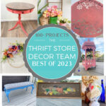 shopatblu thrift store decor team graphic 2023 roundup