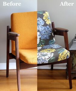 shopatblu thrift store decor upholstery