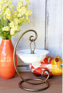 shopatblu thrift store decor candy dish