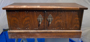 shopatblu upcycled cedar chest trunk mcm treasure