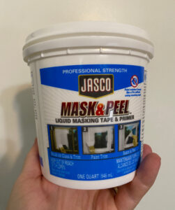 shopatblu upcycled mcm china cabinet mask and peel