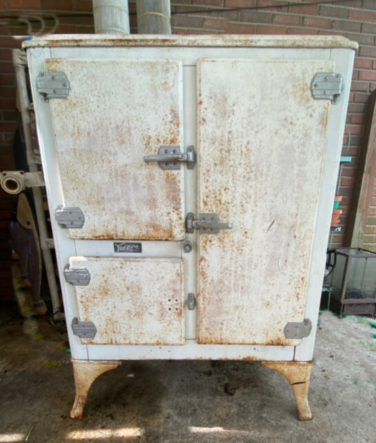 Antique Ice Box Refresh - Shop at Blu