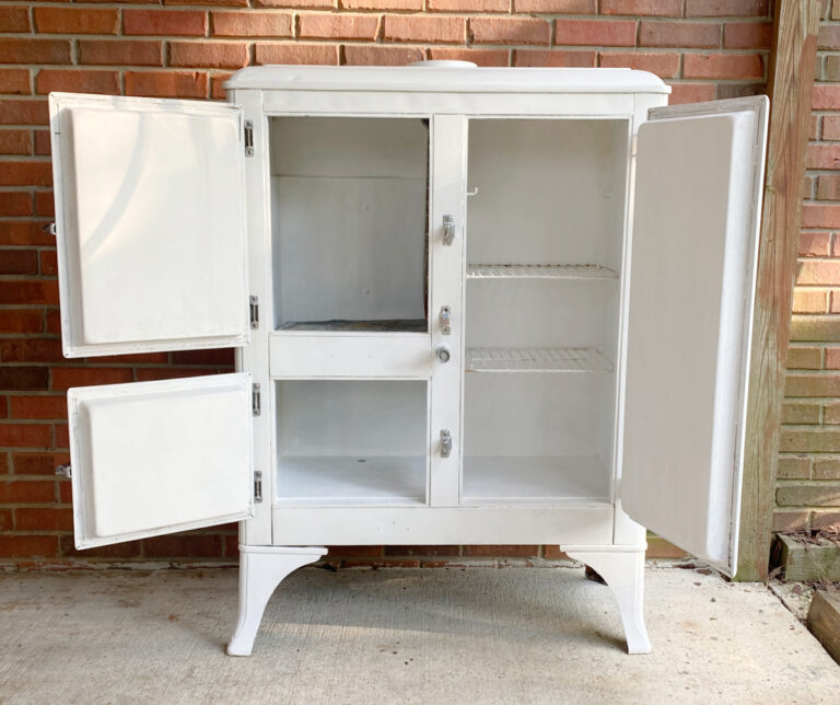 Antique Ice Box Refresh - Shop at Blu