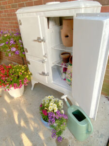 shopatblu the blue building antiques antiques ice box refresh potting storage