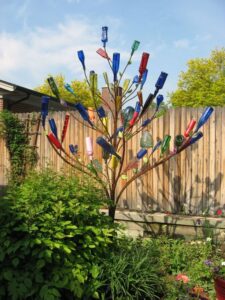 shopatblu wine bottle tree pinterest