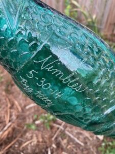 shopatblu wine bottle tree memory