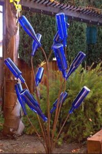 shopatblu wine bottle tree pinterest blue