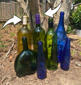 shopatblu wine bottle tree neck