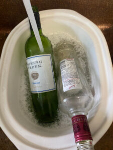 shopatblu tips to remove label clean glass bottle soak