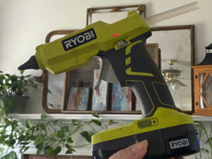 shopatblu the blue building antiques vintage wood pumpkins ryobi glue gun cordless
