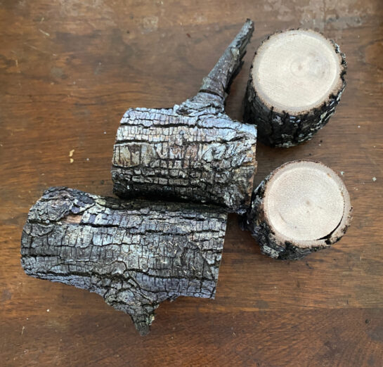 How to Make Pumpkins from Vintage Wood - Shop at Blu