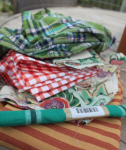 shopatblu glass bottle fall decor fabric