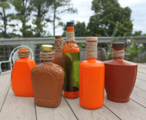 shopatblu glass bottle fall decor twine