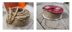 shopatblu glass bottle fall decor jute twine