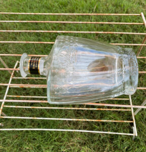 shopatblu glass bottle fall decor prep