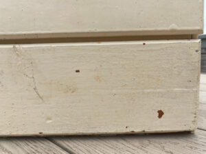 shopatblu Vintage wooden box drawers upcycle chip