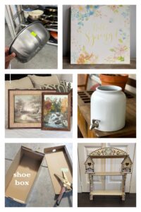 shopatblu upcycle thrift store art graphic