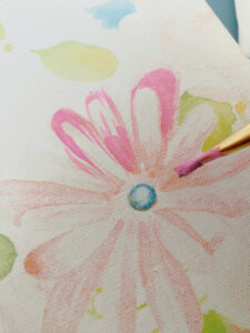 shopatblu upcycle thrift store art daisy