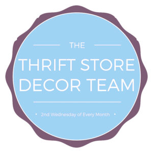 shopatblu thrift store decor team logo blue