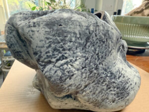 shopatblu faux rock planter finish