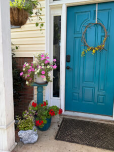 shopatblu faux rock planter curb appeal