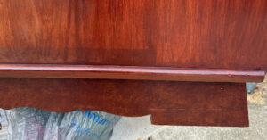 shopatblu cedar hope chest restoration faux finish