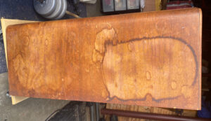 shopatblu cedar hope chest restoration water damaged