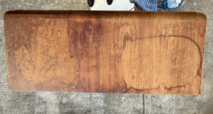 shopatblu cedar hope chest restoration damaged wood