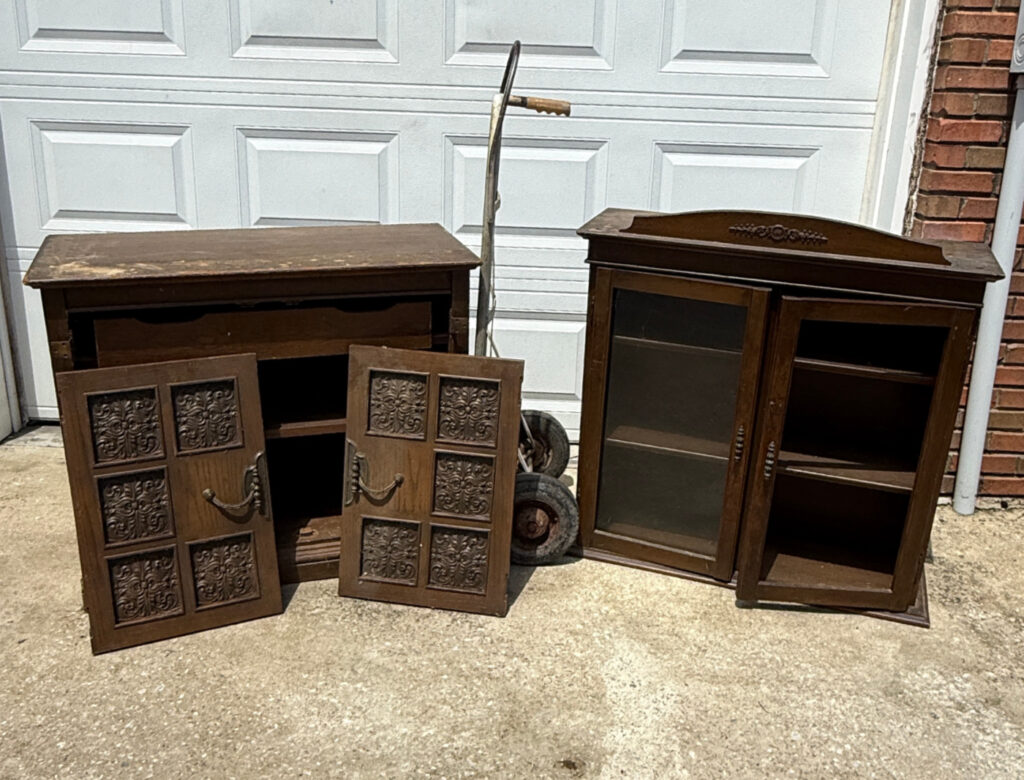 Dated Hutch Makeover